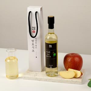 [자연비초]  사과 담은 발효식초 500ml 무설탕 전통발효 상품이미지