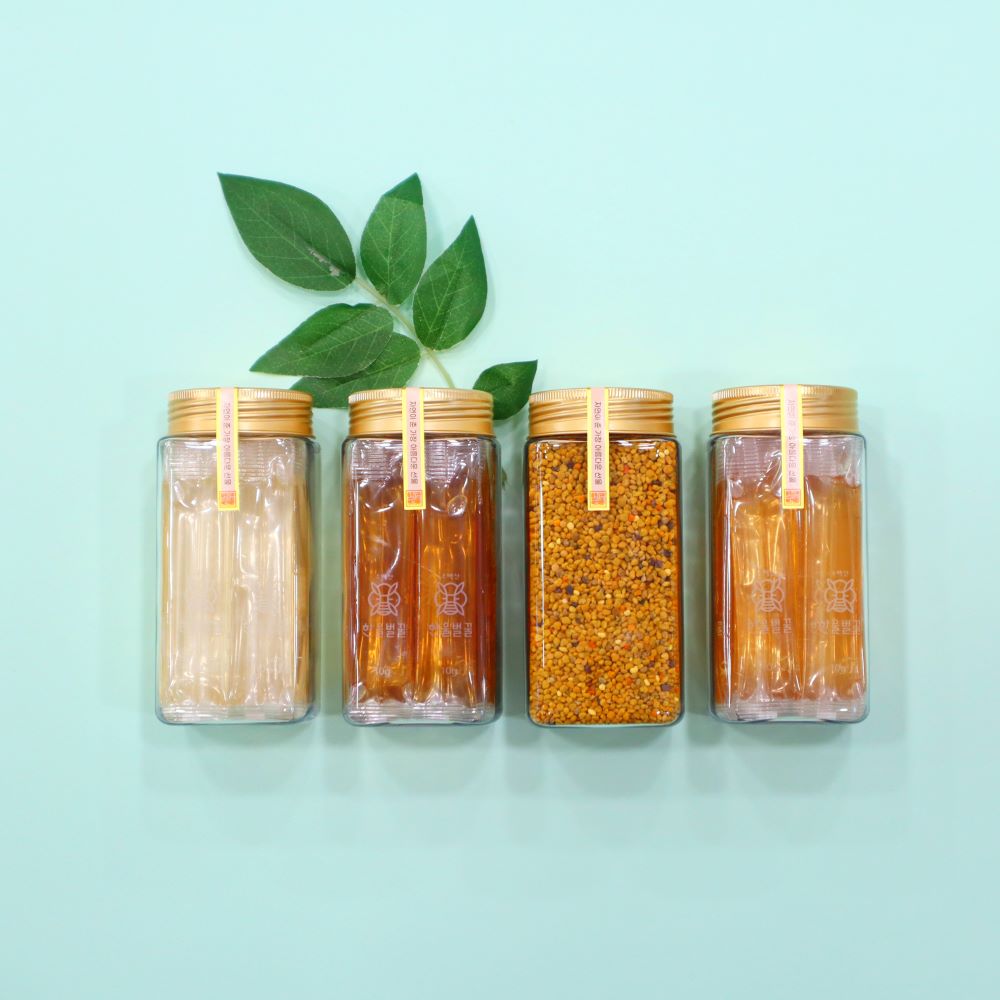 [한울벌꿀] 국내산 사양벌꿀 허니스틱 단품 4종