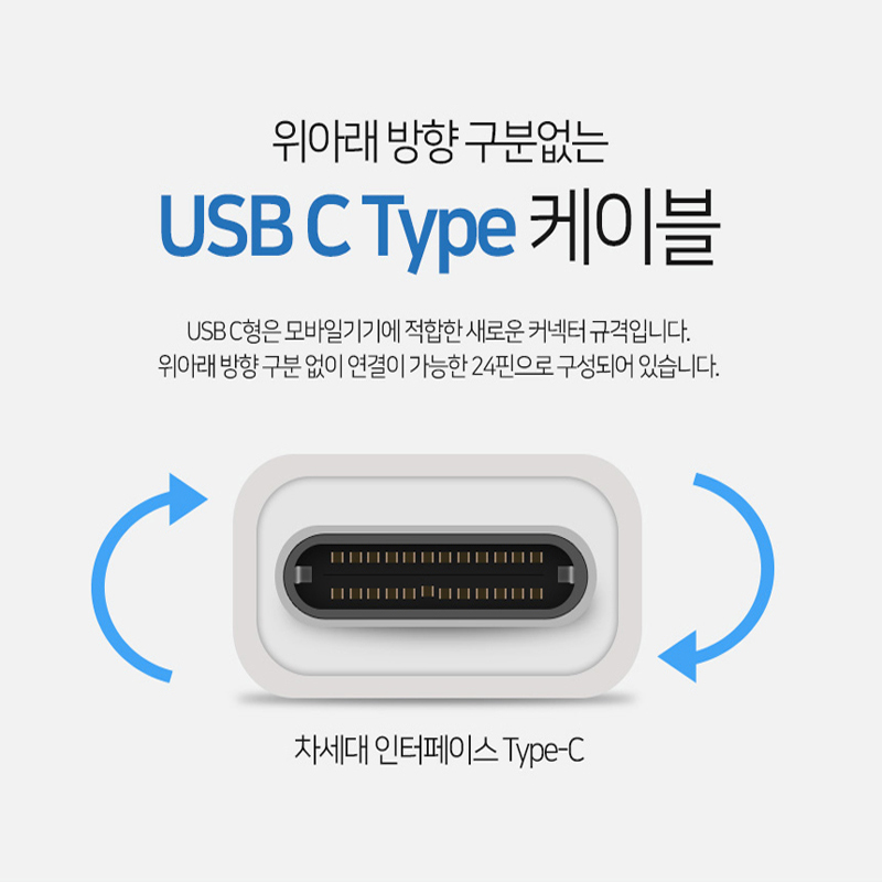 아남 USB C TO C 3.0 케이블 AD-NC31