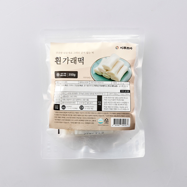흰 가래떡(350g)