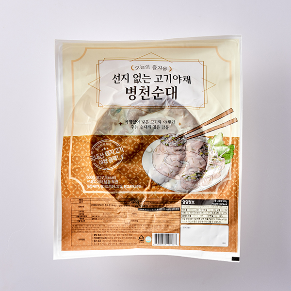 선지없는 고기야채 병천순대 (500g) 