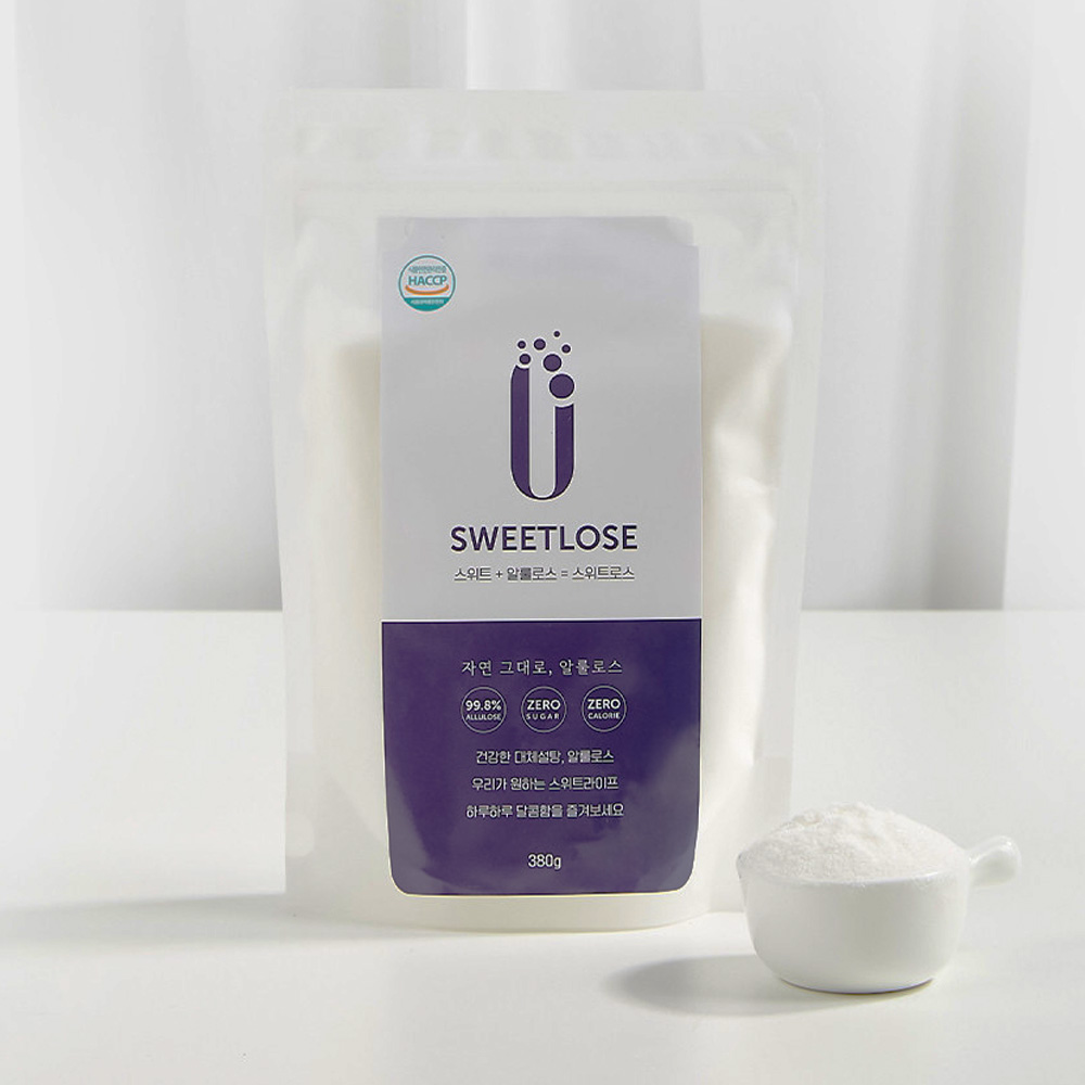스위트로스 SWEETLOSE 380g 알룰로스 설탕대용