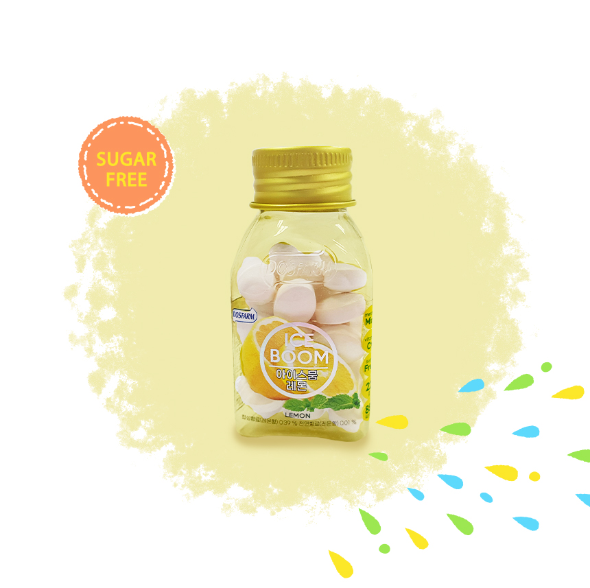 [무설탕,비타민C] 아이스붐 레몬 (22gx6입) 대표이미지 섬네일