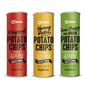오프라이스 감자칩 3종 세트 (각 100g) 상품이미지