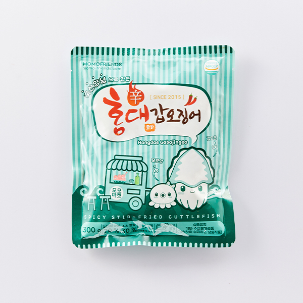 국산양념으로 만든 홍대갑오징어 (300g)