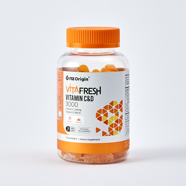 비타프레쉬 귤젤리 비타민C&D 3000 x 2개 세트