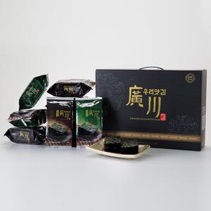 [수출하는김] 광천 우리맛김 도시락김 4g x 30봉 선물세트 (재래/파래) 상품이미지