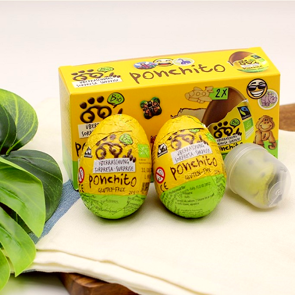 바움 유기농 폰치토 계란모양 어린이 초콜릿 2개입(40g) 