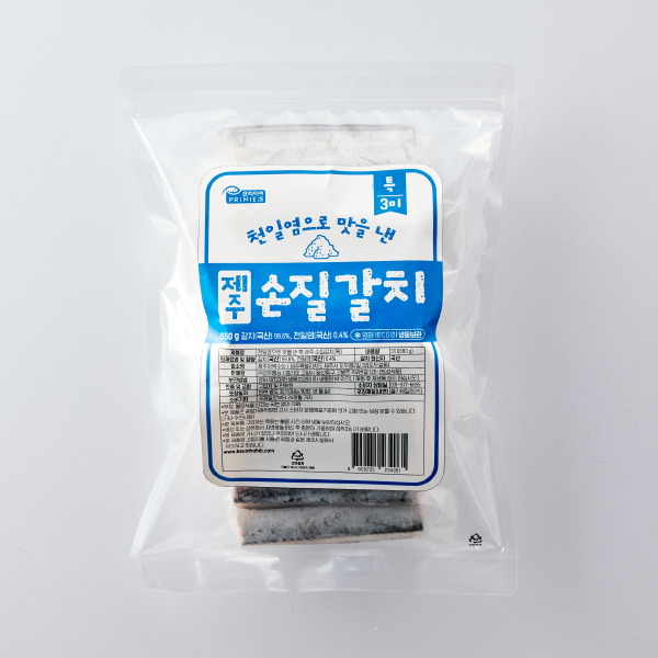 제주 손질 갈치 (특/3미/650g)