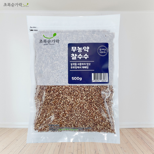 초록숟가락 무농약 찰수수쌀 500g/1kg 대표이미지 섬네일