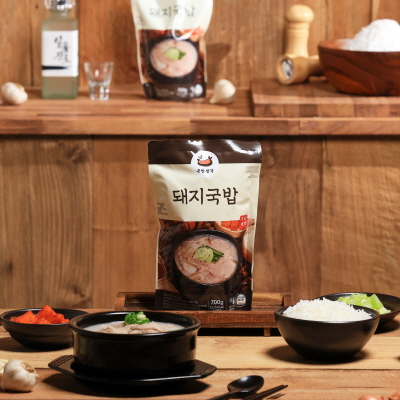 국밥생각 돼지국밥 700g x 1팩(2인분) 대표이미지 섬네일