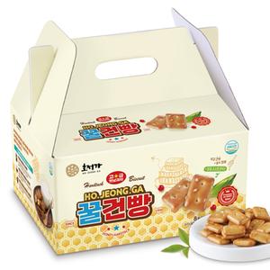 호정가 꿀건빵세트 (8봉지입) 640g / 달콤 고소한 별미 간식 상품이미지