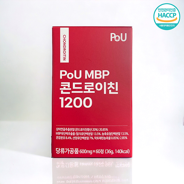 [POU] POU MBP 콘드로이친 1200 1박스(60정/1개월분) 대표이미지 섬네일