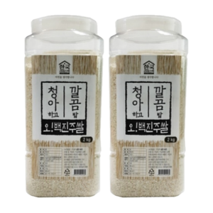 (오직미)안동백진주쌀2kgx2개 한국라이스텍 23년산 당일도정 상품이미지