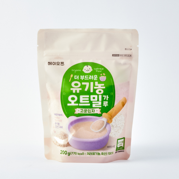 국산 유기농 오트밀 가루 (200g)