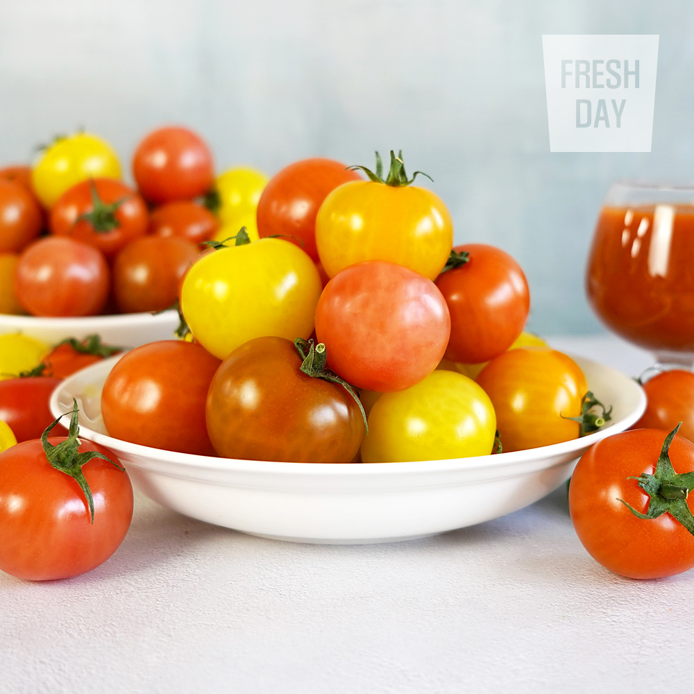 [프레시데이] 알록달록 오색 튤립 방울 토마토 로얄과 2kg~4kg