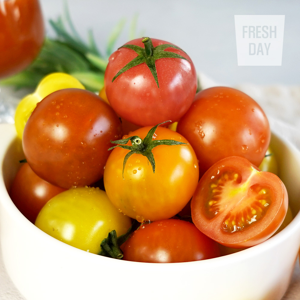 [프레시데이] 알록달록 오색 튤립 방울 토마토 로얄과 2kg~4kg