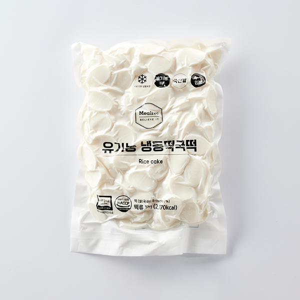 [대용량] 유기농 쌀 떡국떡(1kg)