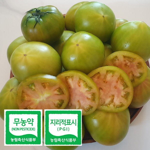 무농약 3대째 대저 짭짤이 토마토 2.5kg 소과 중과 부산 제철 과일
