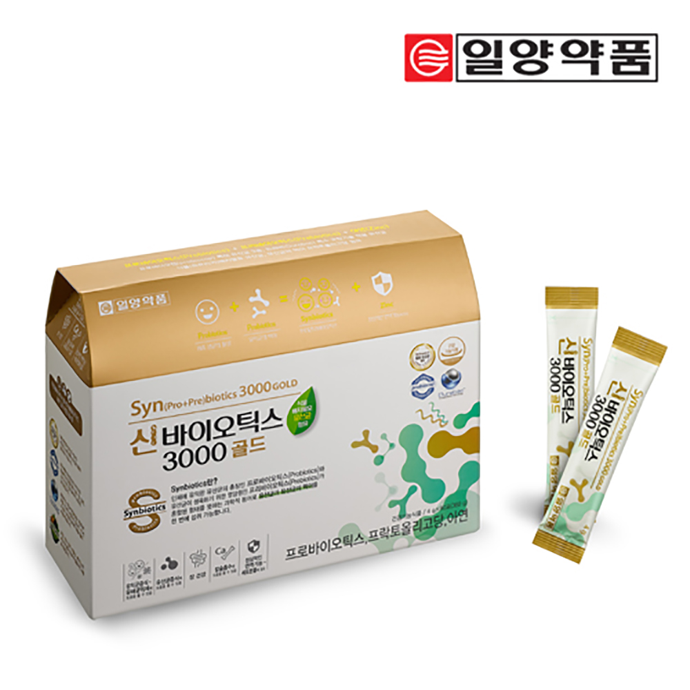 일양약품 신바이오틱스3000 골드 4g x 90포(3개월분)
