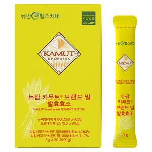 뉴팜 카무트 브랜드 밀 발효효소 3gx30포 (90g) 상품이미지