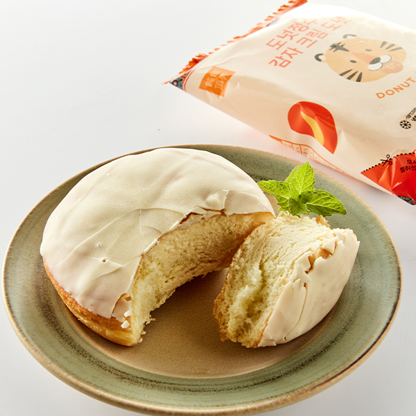 도넛정수 감자 크림 도넛 (80g) 대표이미지 섬네일