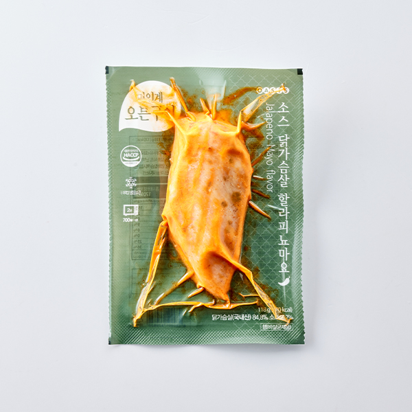 미인계 소스 닭가슴살 할라피뇨마요맛(118g x 3개)