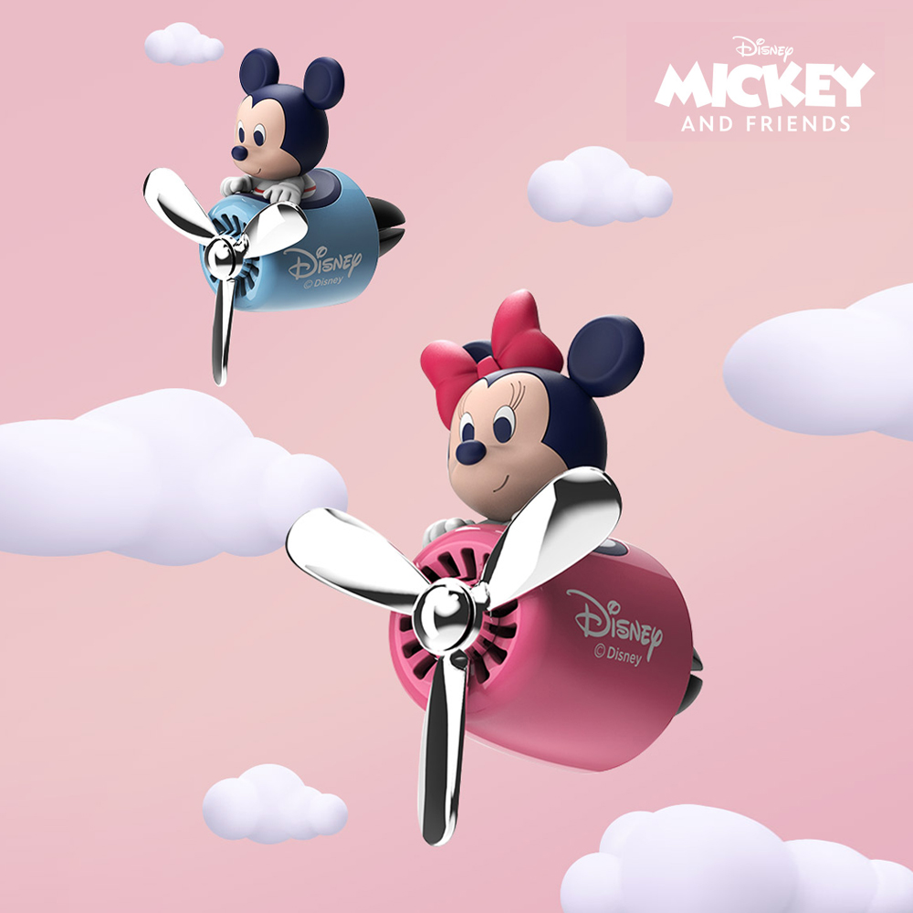 디즈니 정품 캐릭터 프로펠라 차량용 방향제 (미키마우스/미니마우스) 