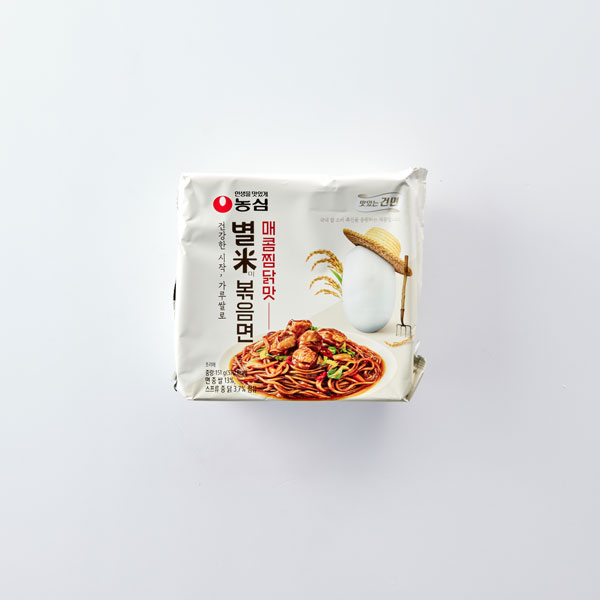 [신제품] 우리쌀 별미볶음면 매콤찜닭맛 (151g)