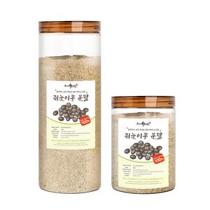 쥐눈이콩분말 전통비법 국산 토종 햇곡물 검은콩 약콩가루 블랙푸드 상품이미지